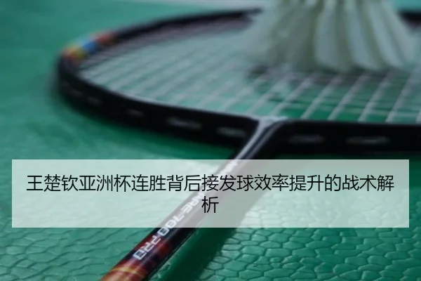 王楚钦亚洲杯连胜背后接发球效率提升的战术解析